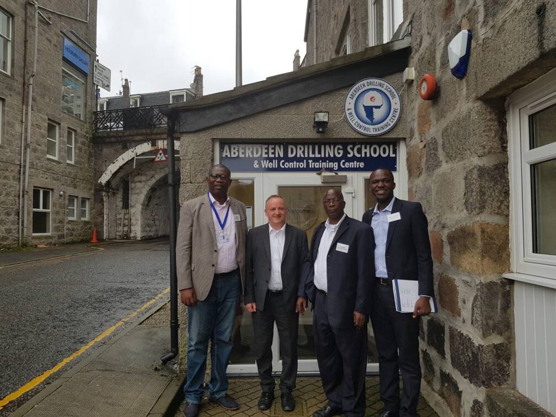 Ghana Petroleum Commission Visits Aberdeen Aberdeen Drilling School